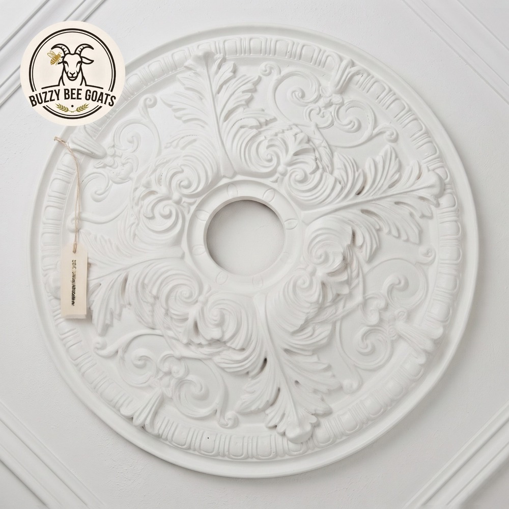 Ekena Millwork Tristan 20-Inch Polyurethane Ceiling Medallion
